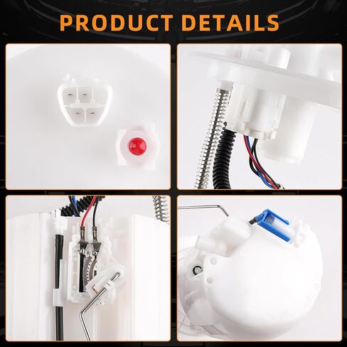 Electric Fuel Pump Module Assembly Compatible With Toyota Corolla Matrix Pontiac Vibe 2005-2013 L4 1.8L 2.4L Replace E8874M SP9165M E3781M in Kuwait