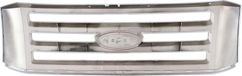 Garage-Pro Grille Assembly Compatible with 2007-2014 Ford Expedition Chrome Shell & Insert With emblem provision in Saudi Arabia