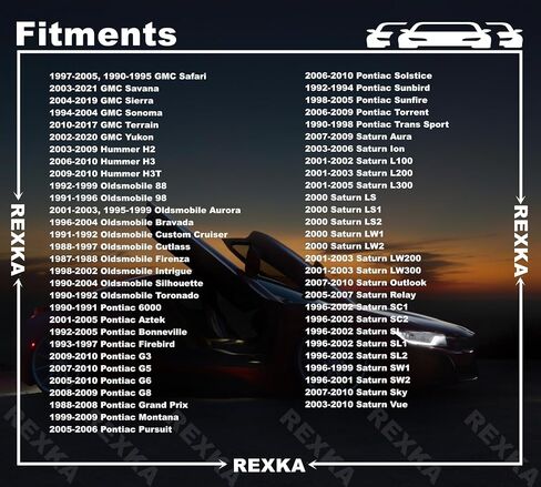 10 قطع من Rexka M4.2-1.41 (#8) غطاء ممتص الصدمات لبطانة الحاجز مصباح إشارة الانعطاف مصباح ذيل شبكة U Nut 11513599 لـ GM Chevy Buick Cadillac GMC - للأغراض العامة in Kuwait