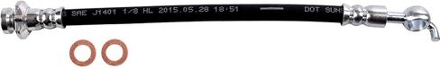 Rear Outer Brake Lines Hoses - Automotive Replacement Brake Hoses Kit for Nissan Rogue Select 2.5L 2014 2015, for Nissan X-Trail 2.5L 2008-2013, for Nissan Rogue 2.5L 2008-2017 in Kuwait