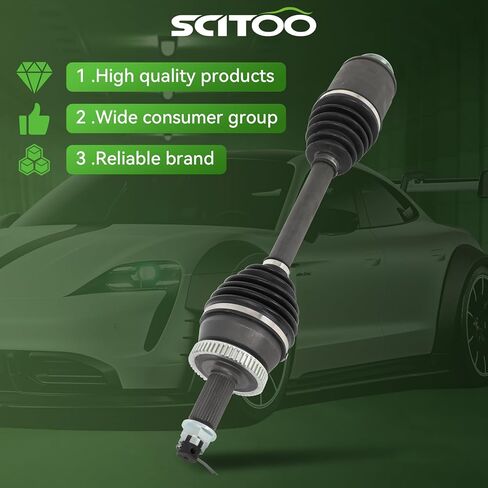 SCITOO Front CV Axle Drive Shaft Assembly Fit For Chevrolet Equinox,For GMC Terrain 2.4L 2010 2012 2013 2014 2015 2016 2017 Left Driver Side 66-1516 FWD/AWD AT in Kuwait