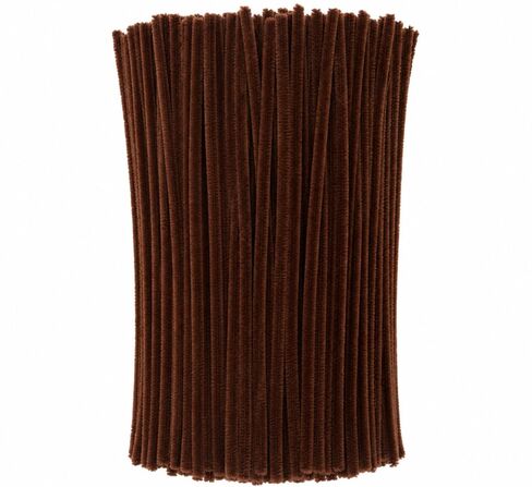 Brown Pipe Cleaners Chenille Stems(100 Pack) for DIY Art Craft Decorations Creative 12 inch in Saudi Arabia