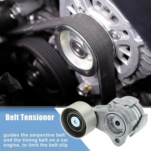 X AUTOHAUX مجموعة شداد الحزام مع بكرة لسيارات BMW X6 2008-2011 740i 740Li 2011-2012 3.0L ملحق محرك حزام الموتر استبدال 11284600341 in Kuwait