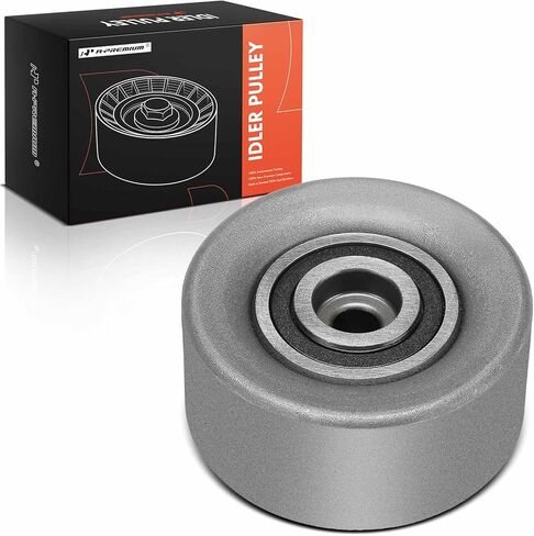 A-Premium Belt Idler Pulley Compatible with Chevrolet Cruze 2013, Sonic 2012-2013, Trax 2013, Aveo 2009-2011 & Alfa Romeo 159 2007-2008 & Fiat Stilo 2007 & Pontiac G3 Wave 2009 & Saturn Astra in Kuwait