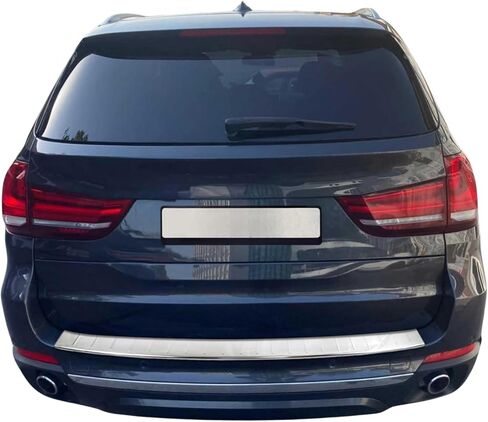 غطاء عتبة المصد الخلفي OMAC لسيارة BMW X5 F15 2014-2018 - لمسة نهائية مصقولة من الفولاذ المقاوم للصدأ in Kuwait