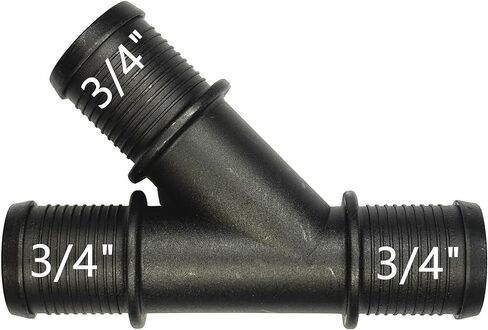 3/4" x 3/4" x 3/4" Straight Joint Fitting,Radiator Coolant Hose 3 Way Connector,Heater Lap Y-Joint,Water Pipe Splitter Kit for Chevrolet,Ford,Ram,GMC,Jeep,Cadillac,Dodge,Chrysler,Audi,Benz,BMW,VW,19mm in Saudi Arabia