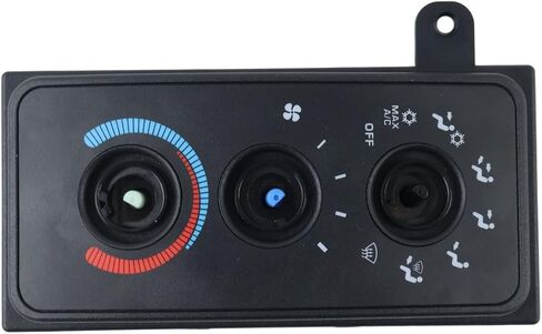 5015734AA Heater Climate Control Panel Module Compatible with Dodge Ram 1500 1999-2001, Ram 2500 1999-2002, Ram 3500 1999-2002, Without Power Mirrors in Saudi Arabia