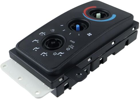 5015734AA Heater Climate Control Panel Module Compatible with Dodge Ram 1500 1999-2001, Ram 2500 1999-2002, Ram 3500 1999-2002, Without Power Mirrors in Saudi Arabia