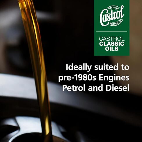 Classic Oil Range XL20w/50 Engine Oil – 5L | SAE 20W-50 Multigrade Mineral Formula for Pre-1980 Cars & Motorcycles | High Wear Protection & Low Consumption | Vintage Vehicle Lubricant in Saudi Arabia
