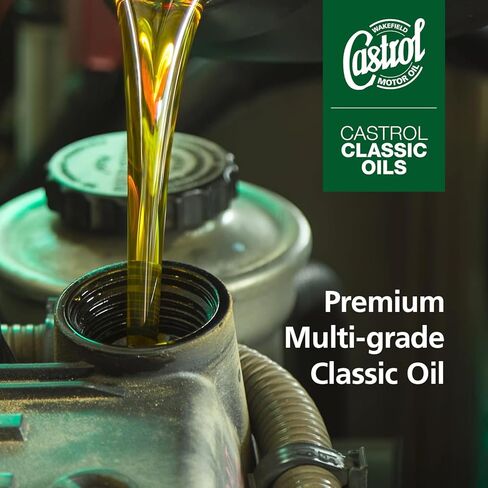 Classic Oil Range XL20w/50 Engine Oil – 5L | SAE 20W-50 Multigrade Mineral Formula for Pre-1980 Cars & Motorcycles | High Wear Protection & Low Consumption | Vintage Vehicle Lubricant in Saudi Arabia