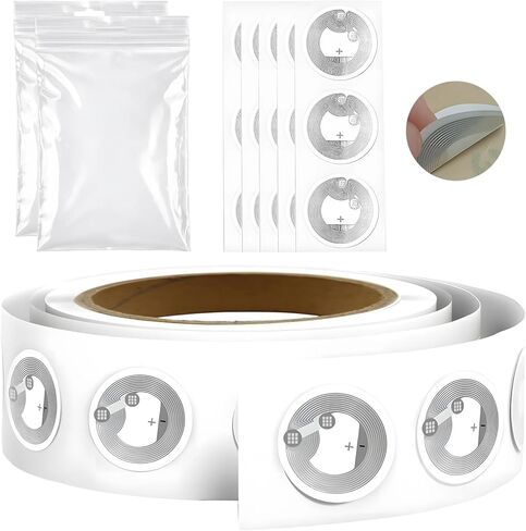 52PCS TAG216 RFID Tags, 216 Chip Stickers for Access Control and Data Storage, Compatible with 213 and RFID Copier Applications, Stable Signal RFID Chip Structure for Various Usage Scenarios in Saudi Arabia