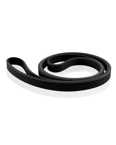 87.5In Serpentine Drive Belt Fit for Chevy Express Silverado 1500 2500, Compatible with Dodge Ram 1500 GMC Sierra 1500, 6 Rib Serpentine Belt Replace 1060875 in Saudi Arabia