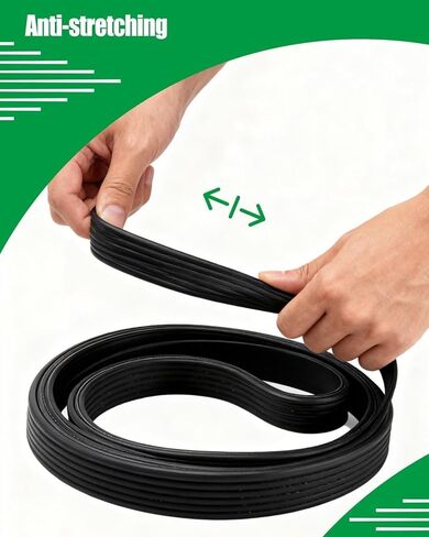 87.5In Serpentine Drive Belt Fit for Chevy Express Silverado 1500 2500, Compatible with Dodge Ram 1500 GMC Sierra 1500, 6 Rib Serpentine Belt Replace 1060875 in Saudi Arabia