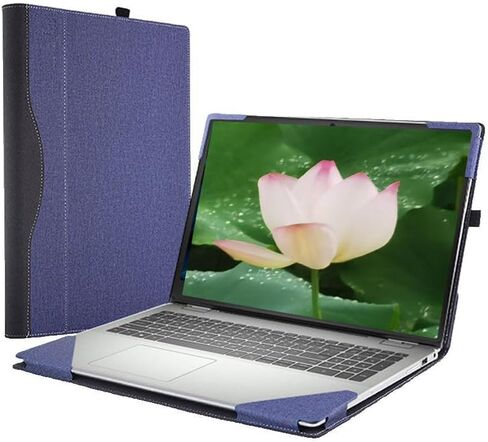 حافظة كمبيوتر محمول متوافقة مع Lenovo IdeaPad Pro Slim 5 16AKP10 16IRH10 16IRH10R 16IMH9 16AHP9 16IRU9 16IRL8 16ABR8 16APH8 16ARP8 16 بوصة حافظة جلدية واقية (أزرق) in Kuwait