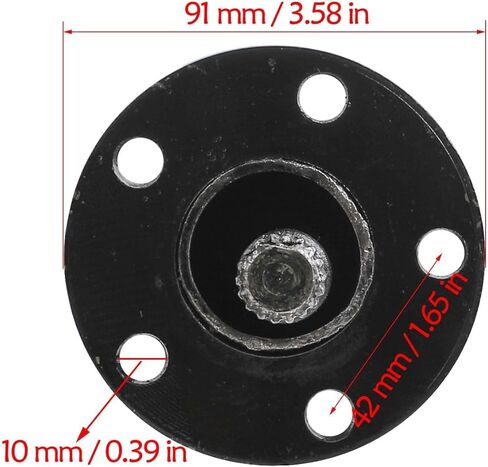 40" Rear Differential Axle Kit with 16T Spline Half Shafts, Disc Rotors & Pre-installed Wheel Hubs for DIY Go Kart, ATV, Quad, Buggy, Trike, Golf Cart, Lawn Mower in Kuwait