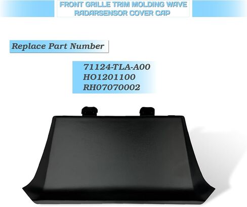Front Grille Radar Sensor Cover Cap for Honda CR-V 2017-2019 – Bumper Trim Protector 71124-TLA-A00 Replacement in Saudi Arabia
