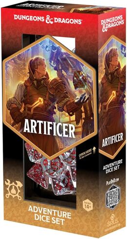 D&D Adventure Dice: Artificer (Clear) in Saudi Arabia