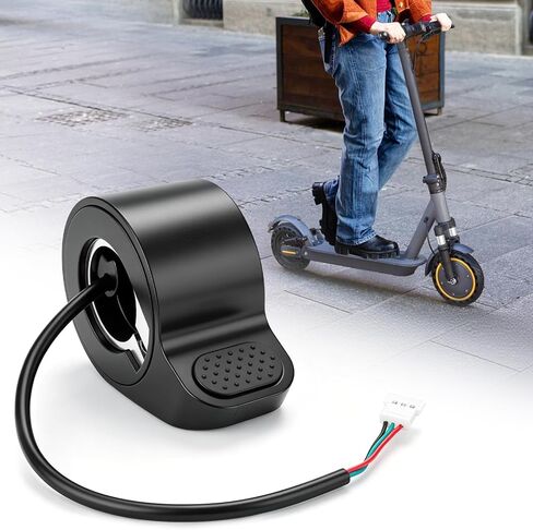 Jerbor Thumb Throttle Accelerator for Volpam 350W/Q1/SP06, Waterproof Connector Handlebar, Finger Speed Control Accessories for Volpam in Kuwait