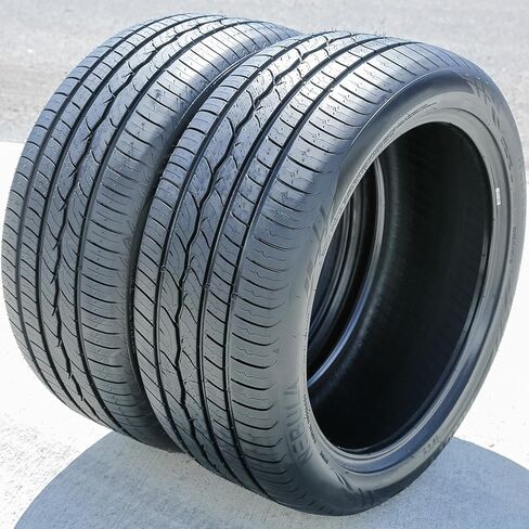 Nebula Falcon N 007 إطار شعاعي عالي الأداء للشاحنات/سيارات الدفع الرباعي لجميع المواسم - 285/30R22 285/30ZR22 285/30/22 285/30-22 نطاق تحميل 101 واط XL 4-Ply BSW جدار جانبي أسود UTQG 500AA in Kuwait