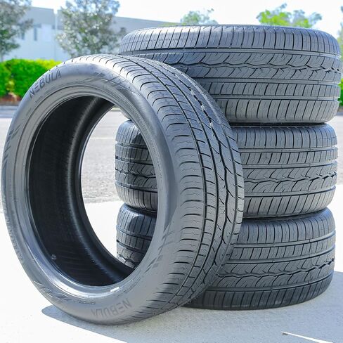 Nebula Falcon N 007 إطار شعاعي عالي الأداء للشاحنات/سيارات الدفع الرباعي لجميع المواسم - 285/30R22 285/30ZR22 285/30/22 285/30-22 نطاق تحميل 101 واط XL 4-Ply BSW جدار جانبي أسود UTQG 500AA in Kuwait
