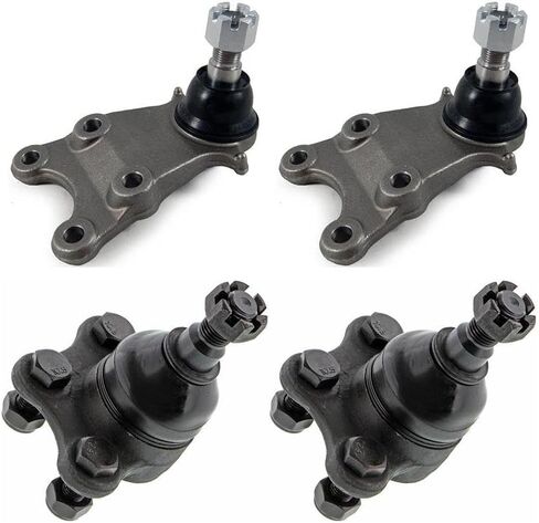 Ball Joint - Front Upper Front Lower Ball Joint Upper Ball Joint 4PC Compatible with SLX 1996 1997 1998 1999 Compatible with Isuzu Trooper 2000 2001 2002 1998 1999 1997 1996 8971034370 in Kuwait