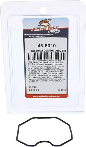 All Balls Racing Float Bowl Gasket Only Kit 46-5010 Compatible with/Replacement for Honda ATC185 1980-1983, ATC200 1981-1983, ATC200E 1982-1983, ATC200ES 1984, ATC200M 1984-1985 in Kuwait