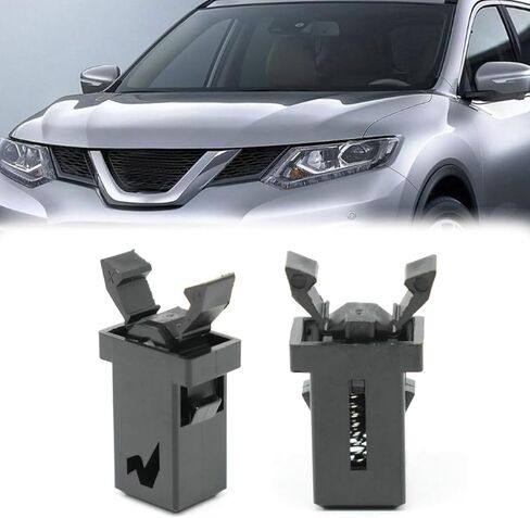 2Pcs Sunglasses Holder Catch Latch Clip for Nissan X-Trail Navara D40 Pathfinder in Kuwait