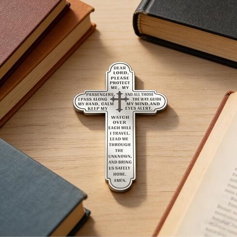 Cross Sun Visor Clip, Cross Visor Clip for Car, Prayer Visor Clip for Daily Driving,Cross Christianity Gift for Men & Women Drivers, Automotive Visor Ornament in Saudi Arabia