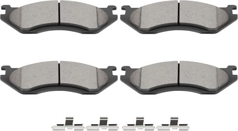 Brake Pads,ECCPP 4pcs Front Ceramic Pads Kits for 2003-2006 for Dodge for Durango,2002-2005 for Dodge for Ram 1500 in Kuwait