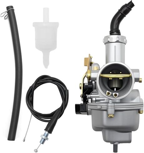 16100-HN6-003 Carburetor Kit with Throttle Cable & Fuel Hose for Honda TRX250EX TRX250X Sportrax 250 229cc ATV (2001-2012), Replaces 16100-HN6-A31 in Kuwait