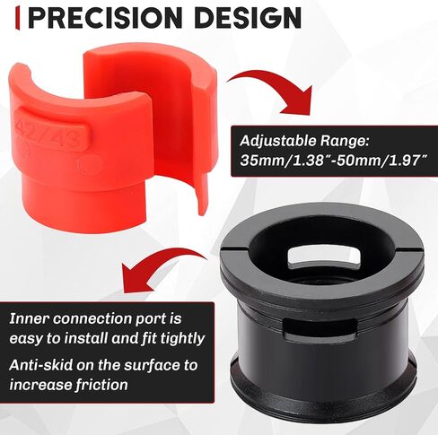 14PCS Motorcycle Bike Fork Seal Driver Tool Kit | Universal Installer Driver Set 35mm 36mm 40mm 41mm 42mm 43mm 45mm 46mm 47mm 48mm 49mm 50mm Fork Seal Installer & Removal Set in Kuwait