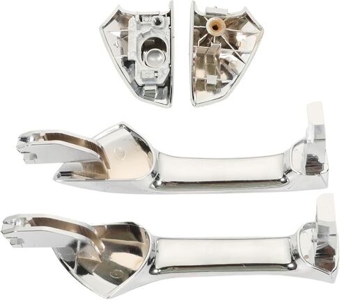 2PCS Chrome Front Exterior Door Handle fits Accord 2008-2012 Left Driver and Right Passenger Side Replaces 72181-TA5-A11, 72683-TA5-A11 with Keyhole + Pry Plate+Cover in Kuwait