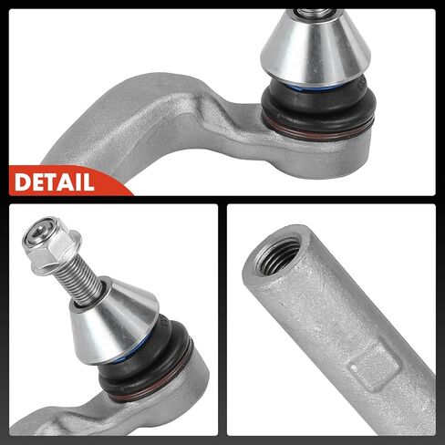 A-Premium 2 x Front Outer Tie Rod Ends, Compatible with Mercedes-Benz S450 2018-2020, S550 2014-2017, S560 2018-2020, S63 AMG 2014-2020, S65 AMG 2020, Maybach S550 2017, Maybach S560 2018-2019 in Kuwait