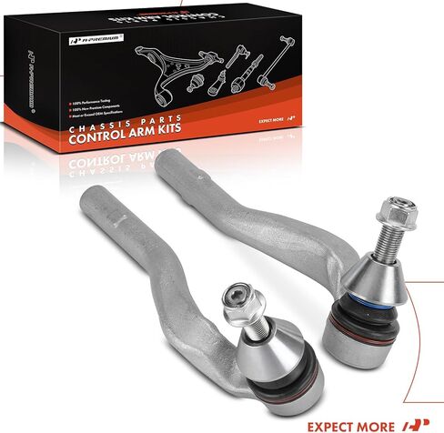 A-Premium 2 x Front Outer Tie Rod Ends, Compatible with Mercedes-Benz S450 2018-2020, S550 2014-2017, S560 2018-2020, S63 AMG 2014-2020, S65 AMG 2020, Maybach S550 2017, Maybach S560 2018-2019 in Kuwait