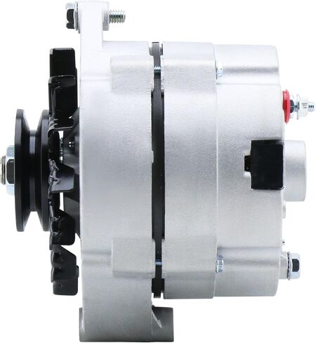 1 Wire GM Alternator – Self-Exciting 105A High Output – Fixes Battery Drain & Dim Lights – Fits 10SI Chevy Buick SBC BBC – Replaces ADR0335 334-2114 ADR0325 7127-SE105 400-12340 20-102-7 in Kuwait