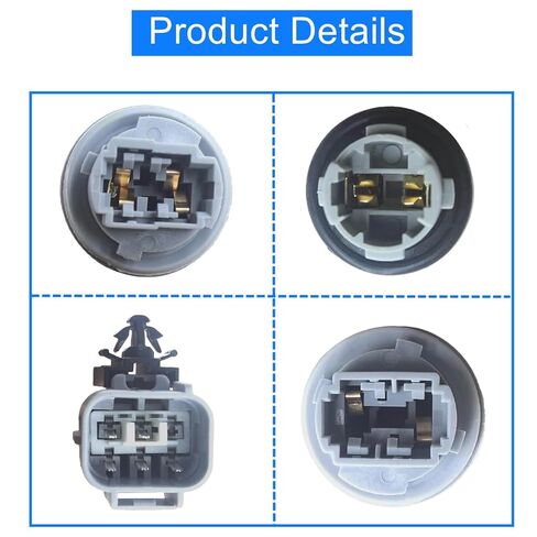 Tail Light Bulb Socket Harness Wire Assembly Compatible with Toyota Tundra 2000-2004, Rear Right Tail Lamp Socket and Wiring Harness with Bulbs, Replace 81555-0C010 815550C010 in Saudi Arabia