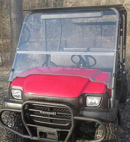 2003-2009 Kawasaki 3010 Mule Clear Folding Windshield...A FULL 1/4" THICK!!! in Saudi Arabia