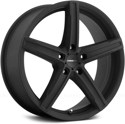 Vision 469 Boost 16x7 5x108 +40 ملم حافة عجلة سوداء لامعة مقاس 16 بوصة in Kuwait