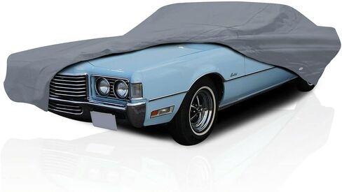 غطاء سيارة من سلسلة DaShield Ultimum لسيارة Mercury Monterey 1965-1974 سيدان بأربعة أبواب وبابين كوبيه، حماية من جميع الأحوال الجوية شبه مخصصة، الغبار والشمس والثلج وحماية المطر في الأماكن المغلقة والخارجية in Kuwait