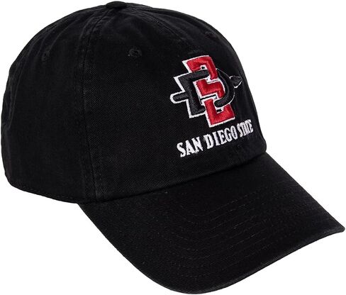 Desert Cactus San Diego State University Baseball Hat SDSU Aztecs Brimmed Embroirderd Cap Adjustable Cloth Strap Adult (Style D) in Saudi Arabia