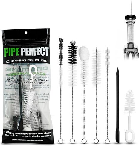 P.Perfect | Original | 6pcs Mid Sized Brush Pack, Pipe Cleaner for Small Pipe and Tube Cleaning Brush Kit in Saudi Arabia