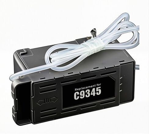 استبدال صندوق الصيانة C9345 لـ ET-8550، ET-8500، L18050، L8050، L8180، L18100، L8160 - خزان حبر نفايات قابل لإعادة الاستخدام - يعمل مع إعادة ضبط الرقائق لاستخدامات متعددة - متوافق مع طابعات DTF in Kuwait