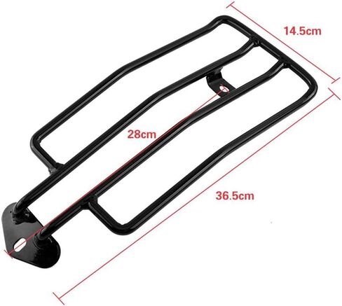 Motorcycle Rear Rack Seat Luggage Rack Luggage Shelf for for for XL883/1200 X48 (Silver) in Saudi Arabia