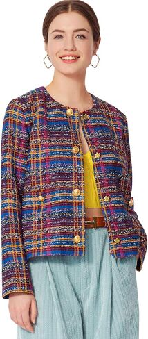 Burda X05729BURDA Easy to Make Misses' Bouclé Blazer and Flannel Jacket Sewing Pattern Packet, Design Code B5729, Sizes 8-18 (34-44) in Saudi Arabia