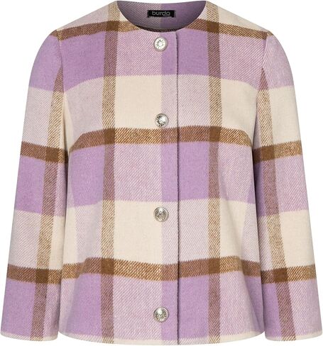 Burda X05729BURDA Easy to Make Misses' Bouclé Blazer and Flannel Jacket Sewing Pattern Packet, Design Code B5729, Sizes 8-18 (34-44) in Saudi Arabia