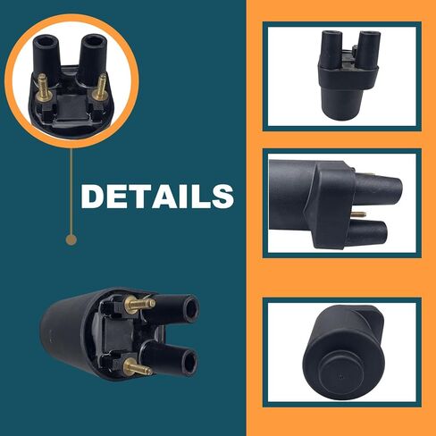 ملف الإشعال مناسب لنماذج محرك Onan P218G P220 P224G BF BFA BG BGA BGE B43E B43G B43M B48G استبدال رقم الجزء 166-0772 166-0820 166-0804 541-0522 مع المعدل، سلك توصيل الإشعال in Kuwait