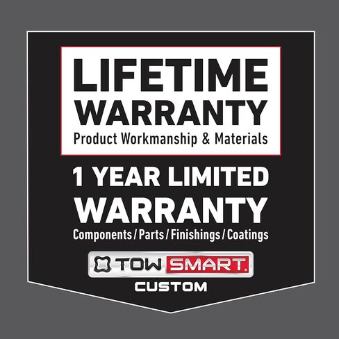 وصلة مقطورة TowSmart Custom Class III - تناسب 2020-2026 Ford Escape (باستثناء الموديلات الهجينة)، 2020-2026 Lincoln Corsair (باستثناء الطراز الهجين) - جهاز استقبال 2 بوصة - 4,500 رطل GTW in Kuwait