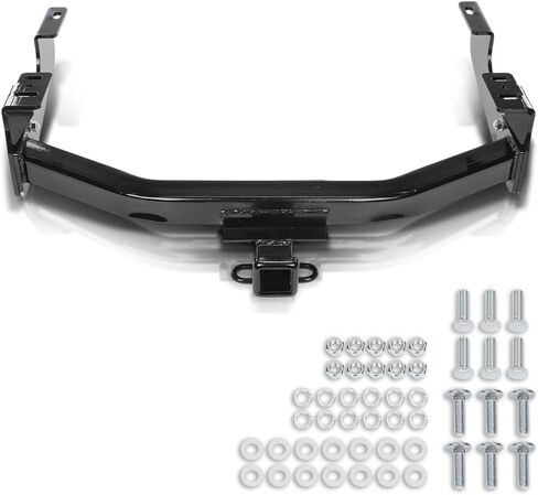 PIT66 2" Receiver Class 4 Trailer Tow Hitch Compatible with Ford F150 F250 F350 F450 1997-2016 Black in Kuwait