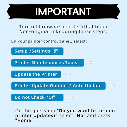 Caelum 910XL High Yield Ink Cartridge Replacement for Combo Pack HP 910 XL HP910 to Use with HP Office Jet Pro 8020 8010 8015 (5 Pack Black Cyan Magenta Yellow) in Saudi Arabia