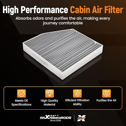 maXpeedingrods Cabin Air Filter Kit for Mercedes-Benz GLS 450, GLE 63 AMG S, GLS 63 AMG, GLS 600 2021-2024, for Mercedes-Benz GLE 350, GLE 450, GLE450E, GLE 580, GLS 580, GLE 53 in Kuwait